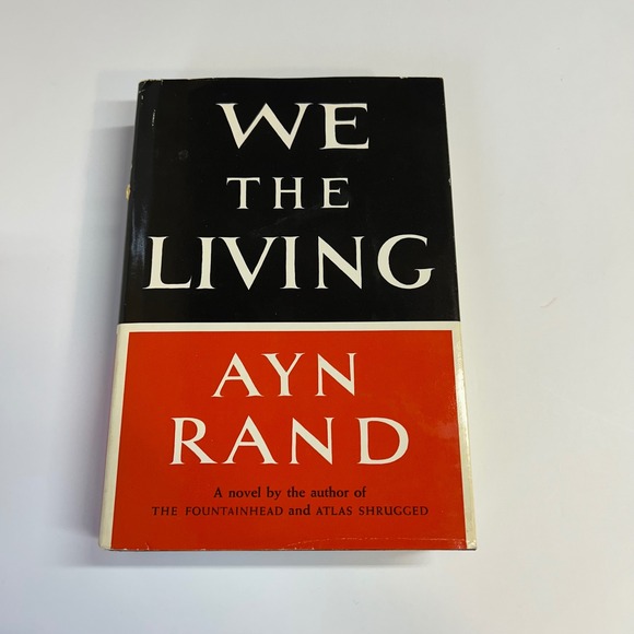 random house Other - We the Living by Ayn Rand Random House Hardcover 1959 4th Printing Original DJ